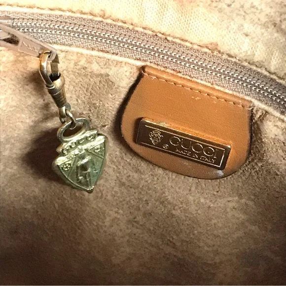 Vintage 70’s/80’s Gucci Interlocking G Micro Monogram Crossbody Bag - Picture 8 of 14